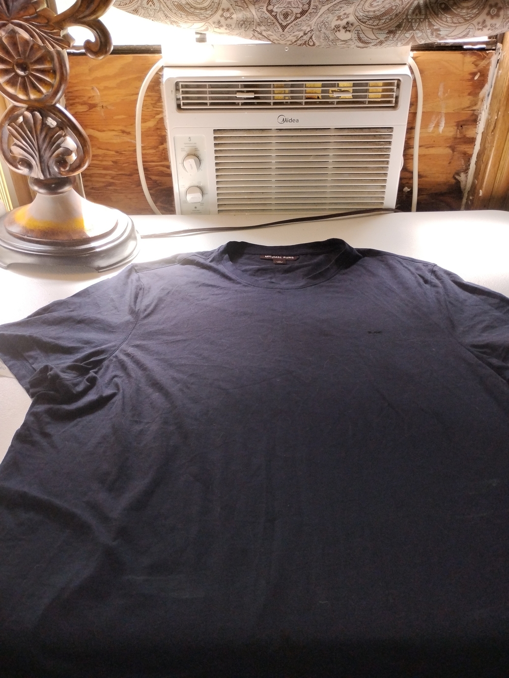 Michael Kors Men's Short-Sleeve Crew Tee in Navy